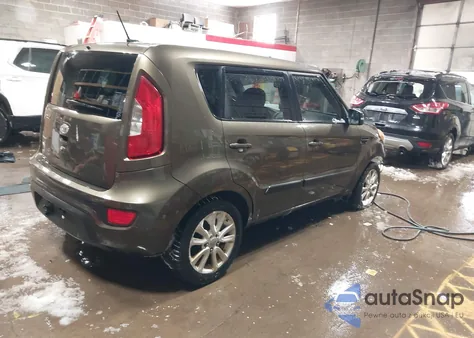 2012 Kia Soul + from USA, damaged, VIN KNDJT2A6XC7366182